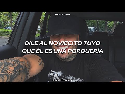 Nicky Jam - El Amante ( Letras ) 