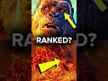 Kong HUMILIATED 💀#GodzillaVsKong #KongRanked #shorts