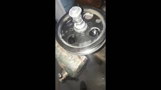 how to install a power steering pump pulley