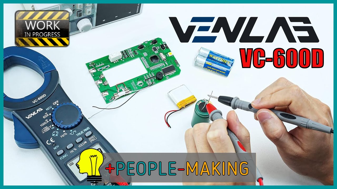 Pinza Amperometrica VENLAB VC-600D