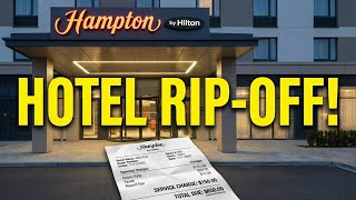 RIP OFF!! service charge at Hampton Hotel