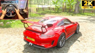 970HP Porsche 911 Turbo S - Forza Horizon 5 | logitech g29 Steering Wheel Gameplay
