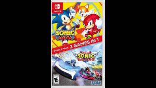 sonic mania review & team sonic racing double pack nintendo switch