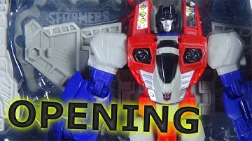 OPENING: Transformers Generations Power of the Primes STARSCREAM