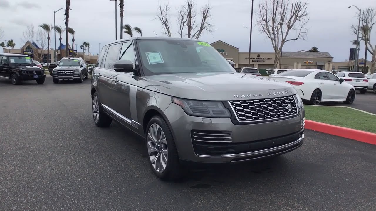 2018 Land Rover Range_Rover Fresno, Clovis, Bakersfield, Modesto