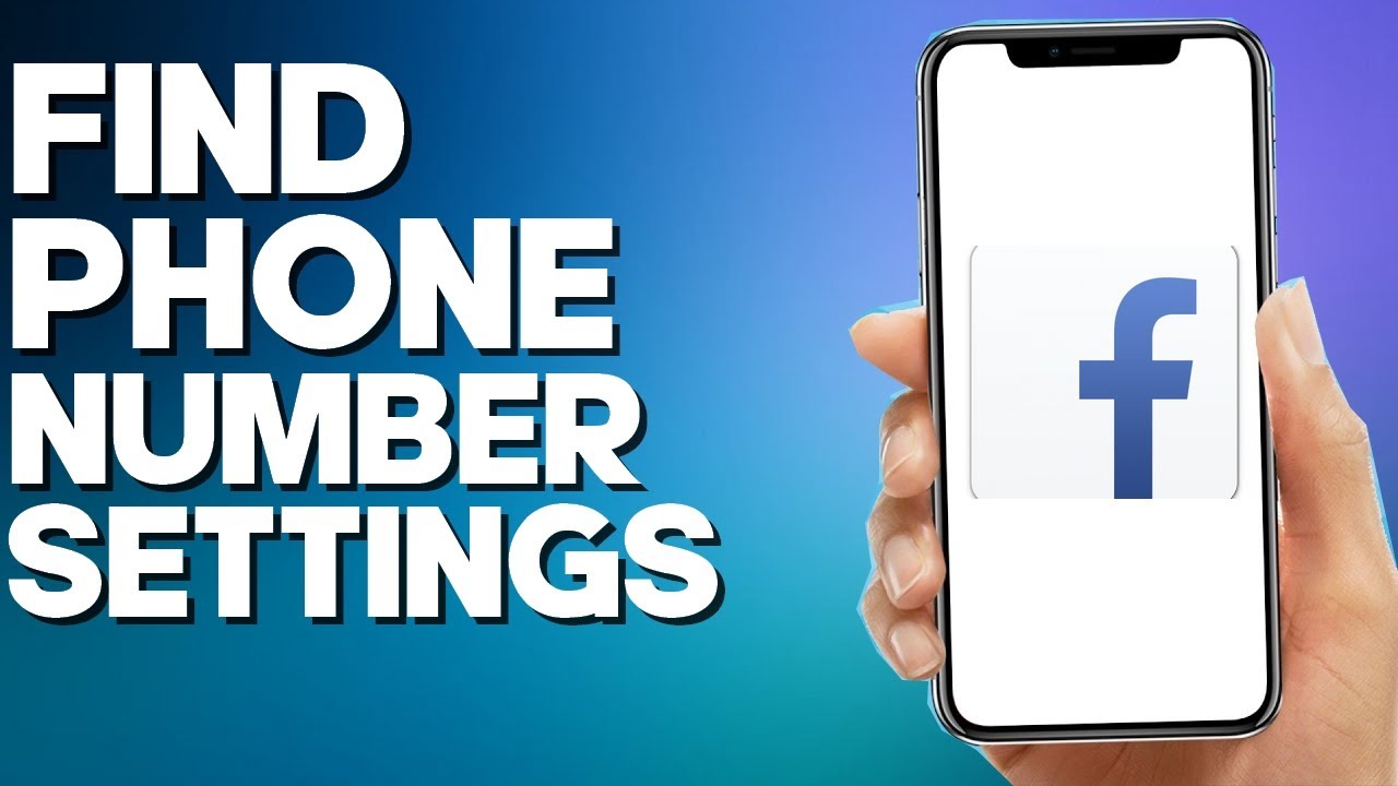 How to Find Phone Number Settings on facebook Lite App - YouTube