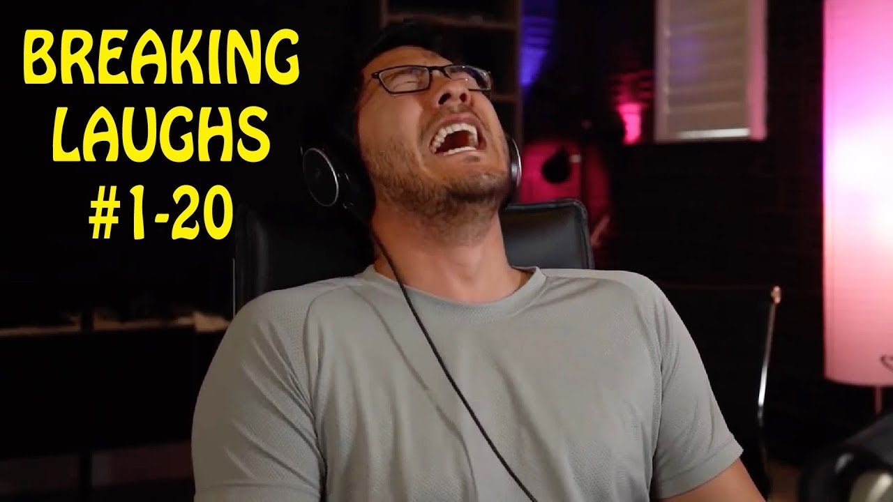 Markiplier   Breaking Laughs Compilation  1 20 Try Not to Laugh Challenge