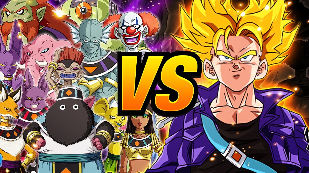 DOKKANFEST SSJ TRUNKS VS. GATHERING OF THE GODS OF DESTRUCTION! (DBZ