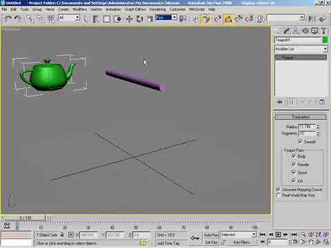 HOW TO: Rotate Around Other Objects (Pick RCS) (09) // 3DS MAX Tutorial