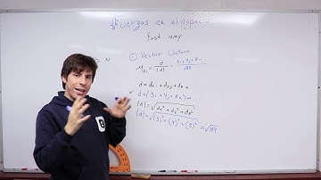 Componentes rectangulares de un Vector en 3D | Teoría y Ejercicio #1