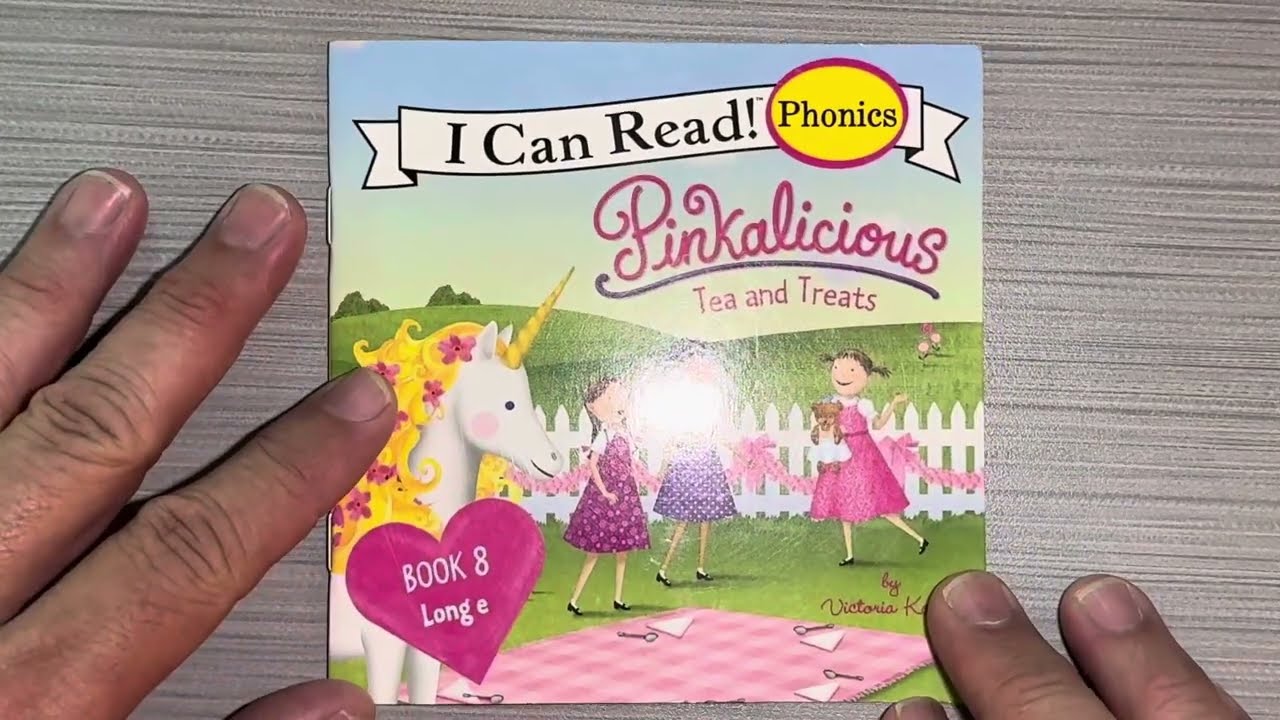 I Can Read Phonics, Pinkalicious, Book 8 long e, Tea and Treats