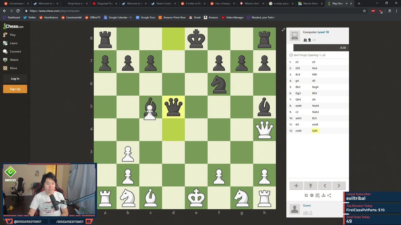 Introducing Streaming Superstar Ludwig's Dumb Chess Tournament 