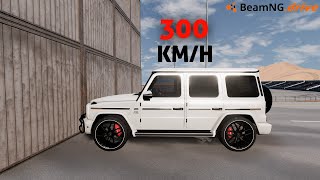 Mercedes G Wagon Vs Wall 300Km/h Crash Test - BeamNg.Drive