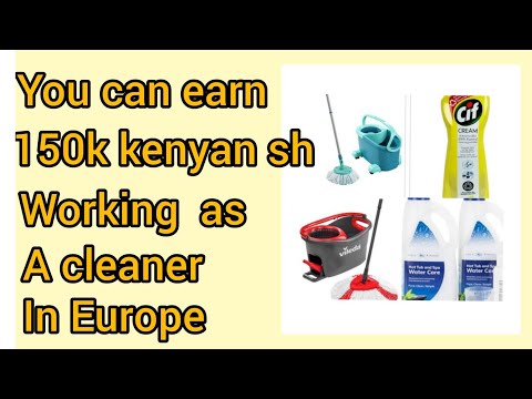 YOU CAN EARN UP TO 150K WORKING AS A CLEANER IN EUROPE