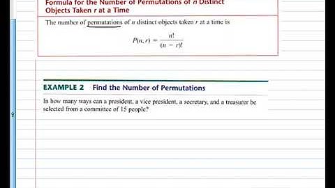 College Algebra 8.6 Counting Principal
