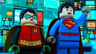 LEGO Justice League Gotham City Breakout | Superman & Robin | @dckids