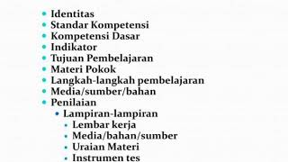 penyusunan rpp