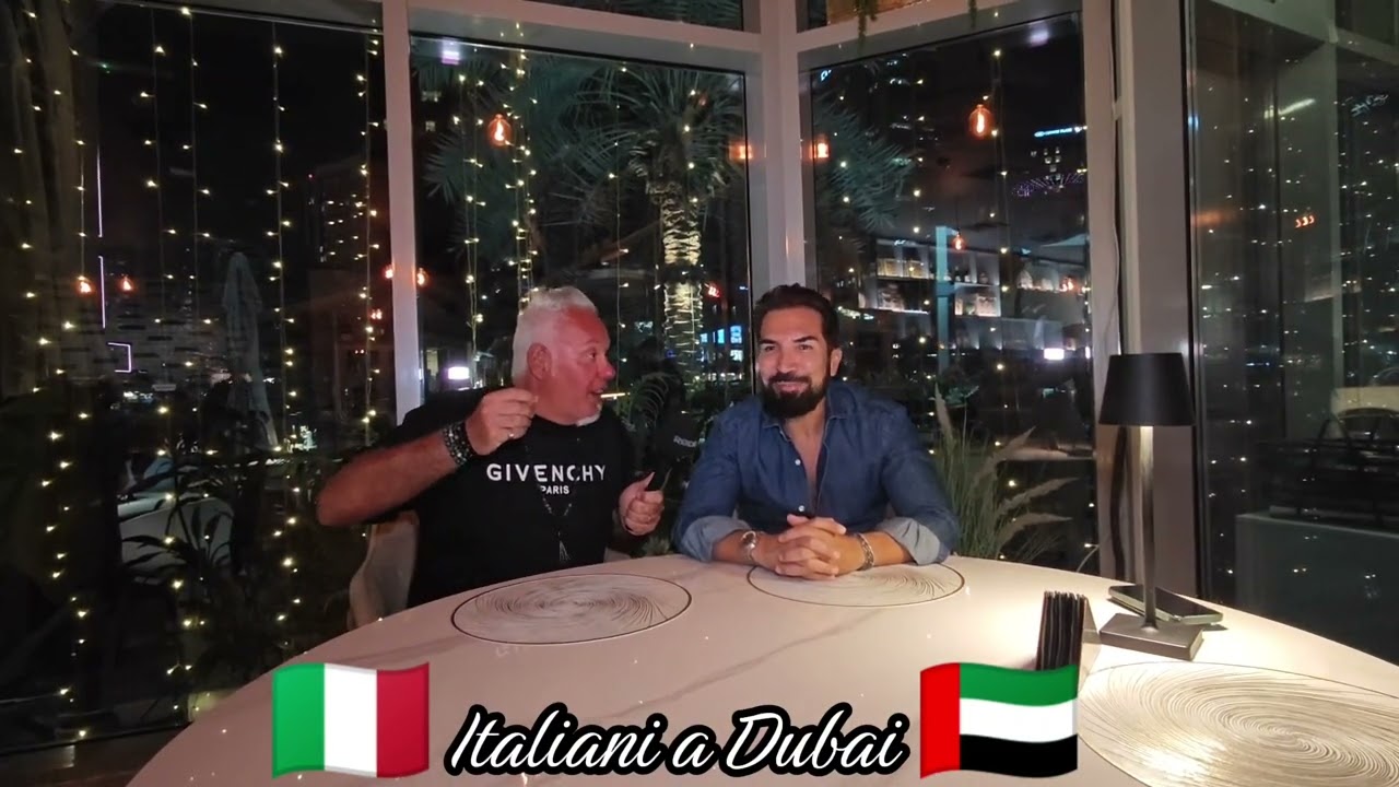 🇮🇹 Italiani a Dubai 🇦🇪 Intervista ad Andrea Vento