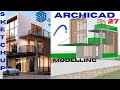 2. How to Model a SketchUp Building in Archicad 27 | Architectural Working Drawing