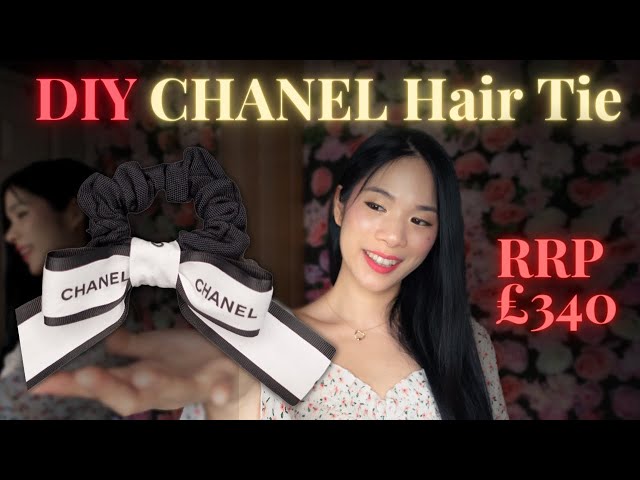 DIY | UNDER £5 How to make £340 CHANEL HAIR TIE from Chanel  display picture 1