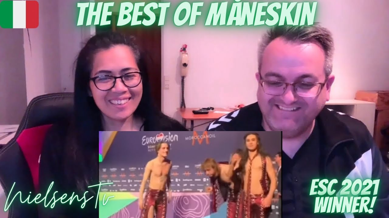🇩🇰NielsensTv REACTS TO 🇮🇹THE BEST OF MÅNESKIN - ESC WINNER 2021💕