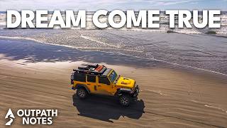 I FINALLY Drove My Jeep on the Beach