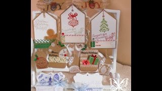 Use Your Stamps Monday #16 Christmas Gift Tags