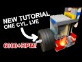 LEGO Vacuum Engine Tutorial - HIGH PERFORMANCE