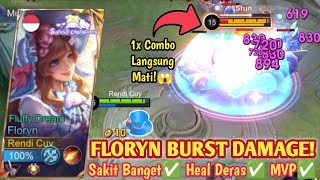 FLORYN MAGE   FLAMESHOT! BISA GENDONG 1 TIM! DAMAGE SAKIT 1x COMBO! BUILD FLORYN TERSAKIT 2026 -MLBB