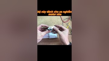 bộ cảo tháo bánh răng motor nhỏ dành cho ae nghiền chế cháo diy motor