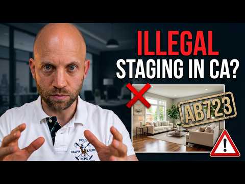 Why Virtual Staging Is Now Illegal In California [AB723 Warning]