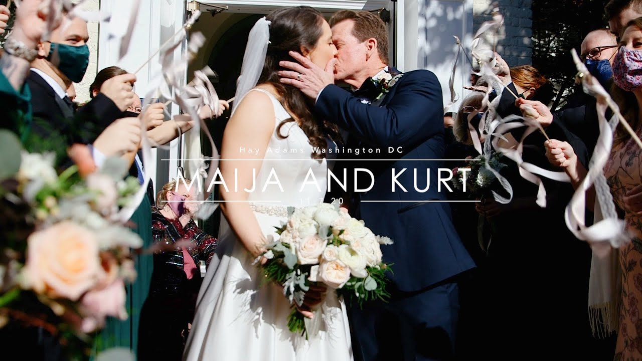 WHOLE HEART STUDIOS WEDDING TRAILER | MAIJA AND KURT | THE HAY ADAMS HOTEL