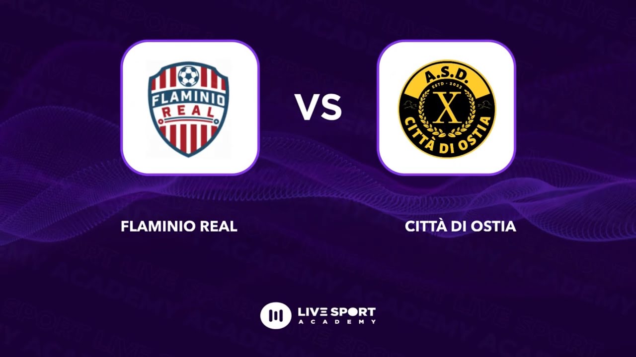 Flaminio Real - Città di Ostia | Seconda Categoria - Girone D