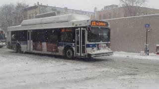 MTA New Flyer C40LF B35 Bus Route