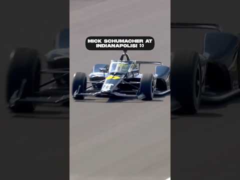 Hey, Mick! 😎 #indycar #racing #mickschumacher