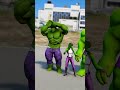 GTA V : RANDOM HULK VS SHE HULK SUPERHERO BATTLE 🔥 #shorts #gta5