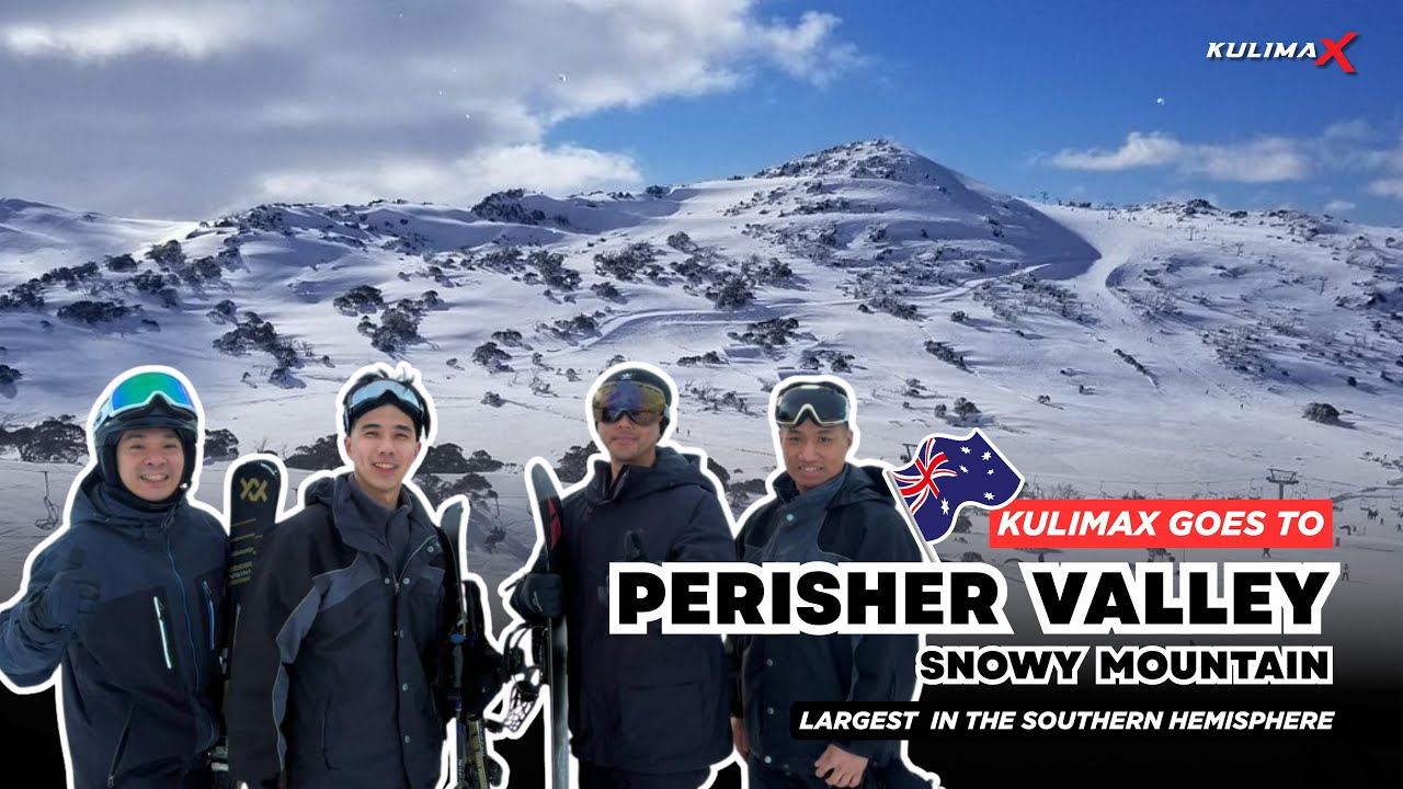 SKIING IN AUSTRALIA, TOTAL CHAOS AT PERISHER VALLEY!