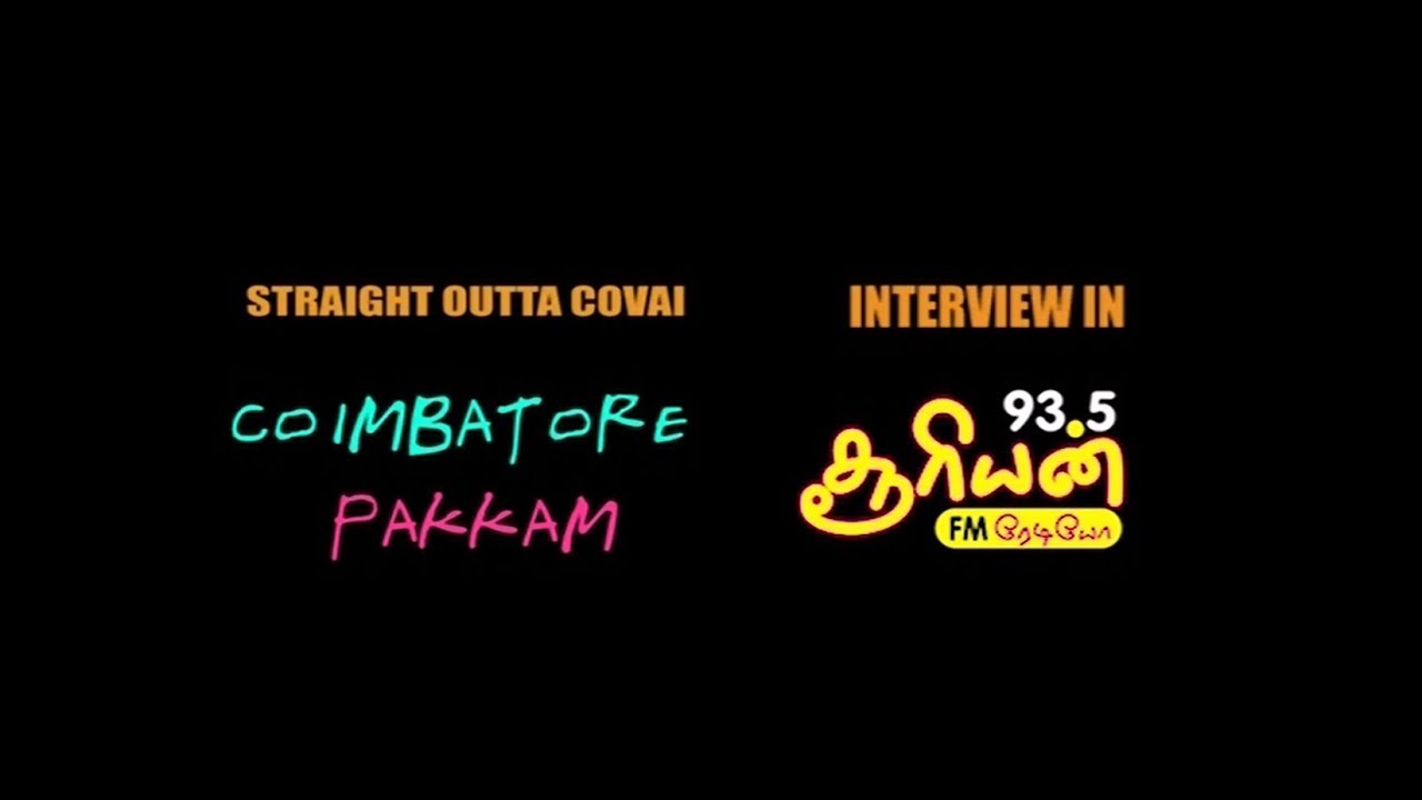 SURIYAN FM - RJ AMUTHAN | Interview with KALINGA | AJRWB| AATHI JOLLYIZIO| - COIMBATORE PAKKAM