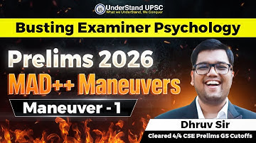 MAD++ Maneuver Lecture 1 for Prelims 2026 | Cracking Examiner