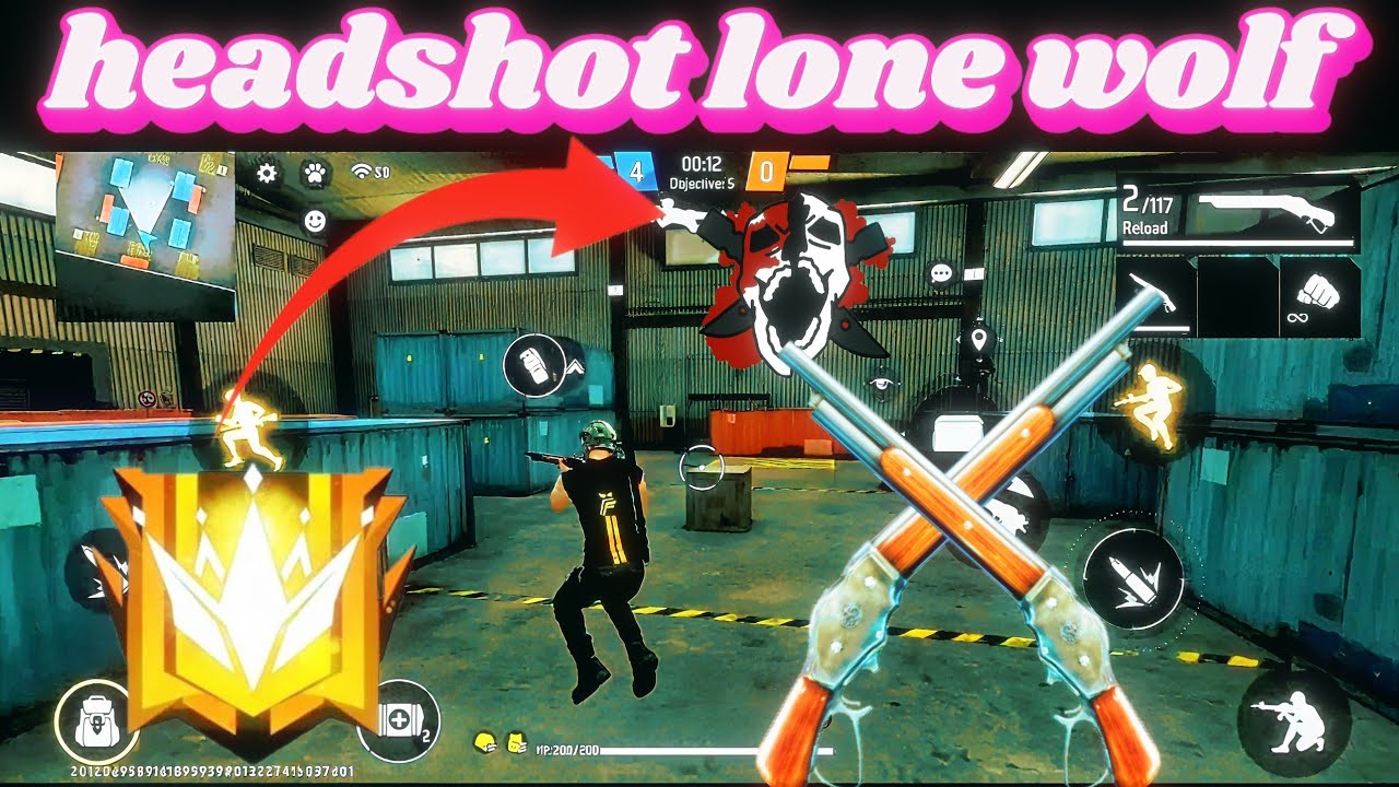 Only headshot mara kallua ke | FREE FIRE MAXx 