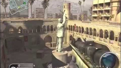 CoD4 Glitch Tutorial No Oldschool - On Top of Showdown