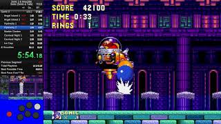 S3K Speedrun Pb As Of 2018-10-06 4646