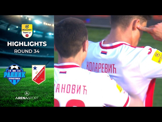 Radnik - Vojvodina 1:4 | MOZZART BET SUPERLIGA SRBIJE (34. kolo) | 04. maj 2026.