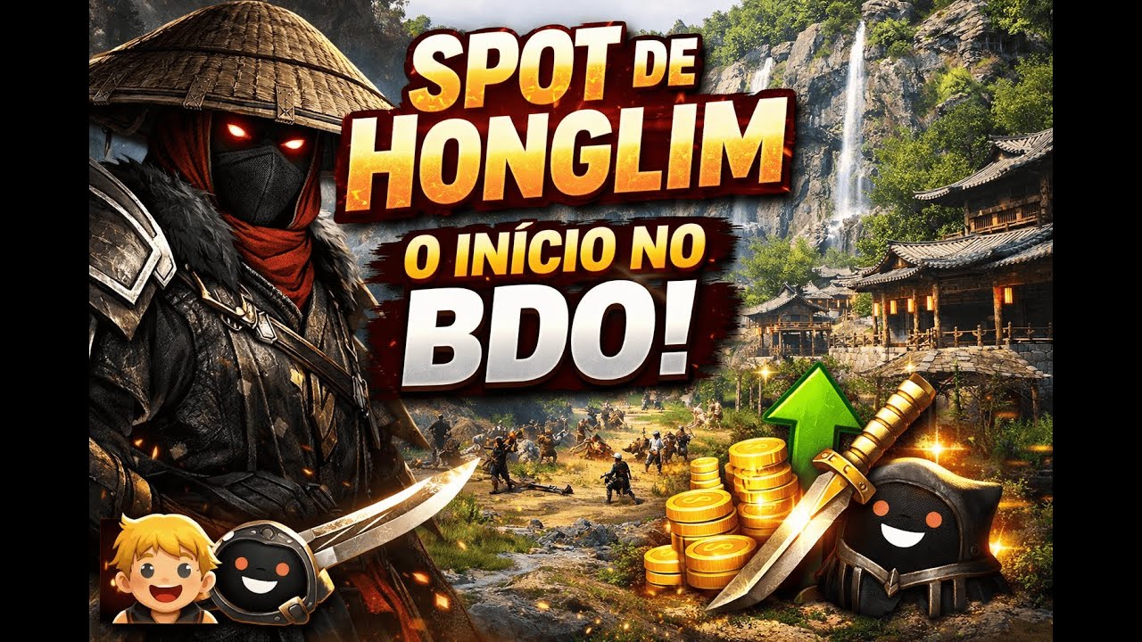 Seu Primeiro Grind no BDO: Spot de Base Honglim Explicado