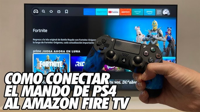 Cómo conectar el mando de la PS4 a tu  Fire TV Stick 