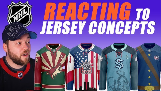 Reacting to NHL CONTEST Jersey Concepts! 