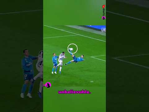 Ronaldo's Bicycle Kick Left Everyone Speechless #ronaldo