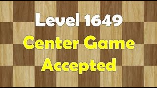 Center game accepted full game Review | Chess Play and Learn Level 1649 screenshot 2