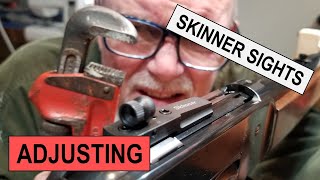 Adjusting Skinner Sights on a Lever Action Winchester Miroku 1886 45-70