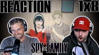 SETTLE DOWN YURI !!! | Spy x Family 1x8 REACTION!!